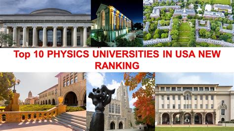 physics college rankings|More.